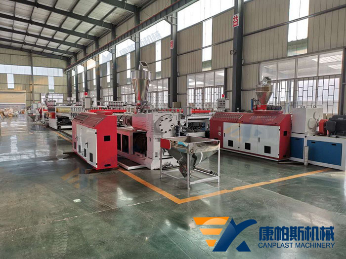 WPC cabinet board production line