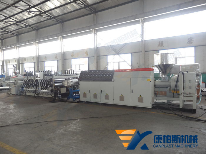 PE, PP, PS, PVC board production line