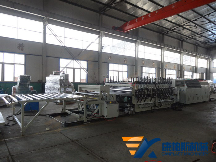 PE, PP, PS, PVC board production line