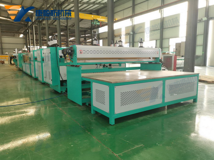 plastic hollow grid sheet production line