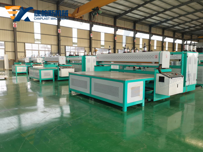 plastic hollow grid sheet production line